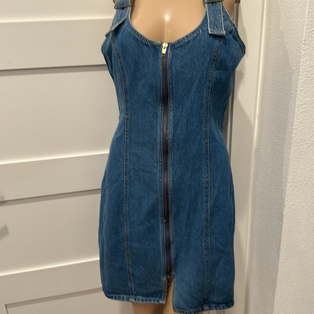 Neutral Zone Sexy Sleeveless Denim Dress